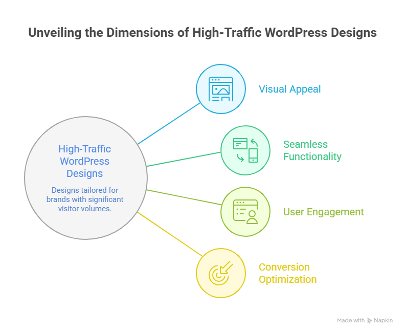 Top WordPress Website Designs For High-Traffic Brands 